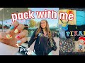 Pack  prep with me for pixar fest at disneyland 