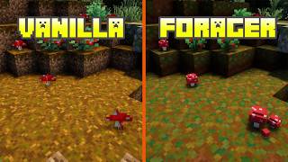 Vanilla vs Forager x16 | Texture Comparison