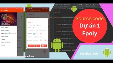Full code dự án một Fpoly - App quản lý cửa hàng csdl sqlite + báo cáo - Android Studio