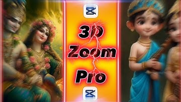 How to make 3d zoom pro effect in capcut full tutorial video#capcuttutorial #videoediting#sahiltech3