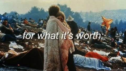 Thumbnail of for what it's worth — buffalo springfield; traducida