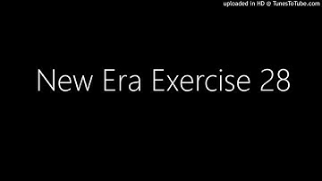 New Era Exercise 28