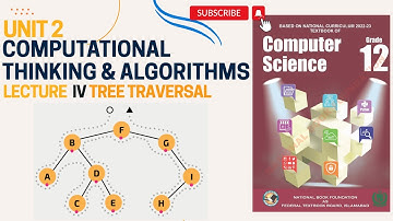 Class 12 Computer Science Unit 2 Computational Thinking | Lecture 4 | New Syllabus 2025 | FBISE |NBF
