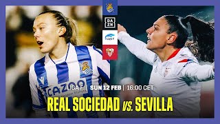 Real Sociedad Vs. Sevilla | LIGA F Matchday 19 Full Match screenshot 5