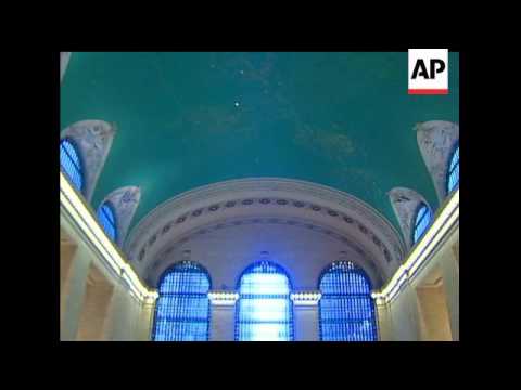 Grand Central Terminal S Constellation Ceiling Has Been Outfitted With New Lighting Technology Just