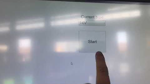 CR917S common rail test bench test AHE injector dynamic stroke