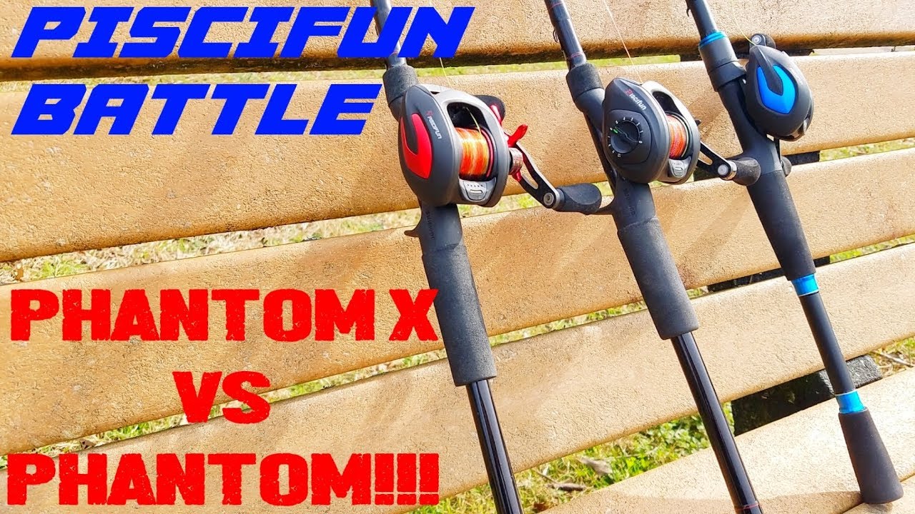 PISCIFUN PHANTOM X VS PHANTOM ON THE WATER IS THERE A