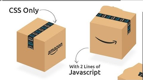 CSS Only Animation Effect + 360 degree Amazon Card Box view on Mousemove