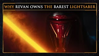 Why Did Revan Own The Rarest Lightsaber in Star Wars? #shorts