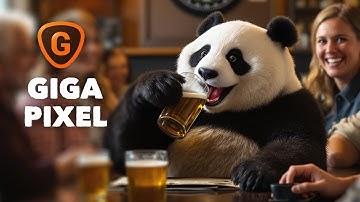 Easy Upscale in Topaz Gigapixel (Flux AI image)