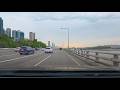 Cloudy Monday Afternoon / Driving Home / 4K POV / Relaxing Lofi Jazz ☕