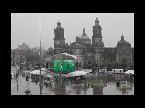 Así se vivió la inauguración del Mundial en la CDMX