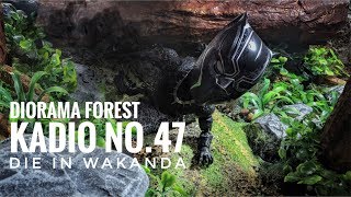Diorama forest wakanda 1:12 (kadio no.47)