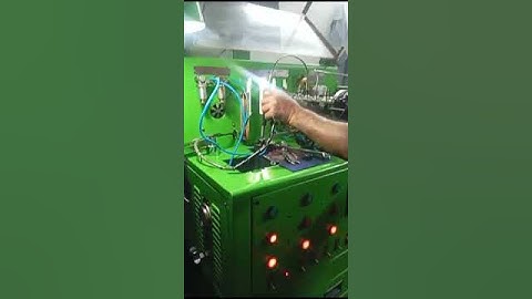 407 BS4 Delphi  injector test on test bench