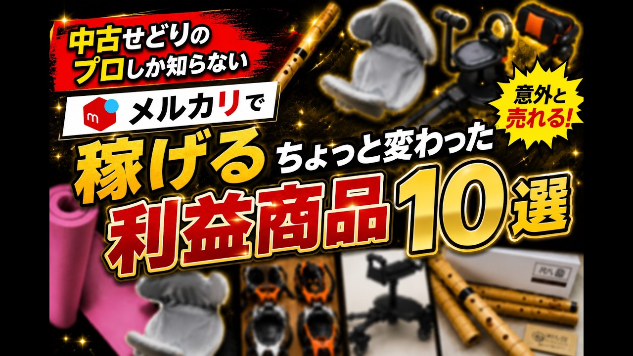Surprising Everyone!?] 10 Unique Items for Resale That Only Pro 