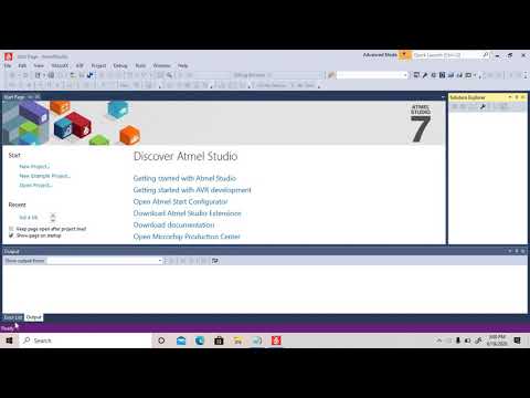 How to work on Atmel Studio For AVR Microcontroller