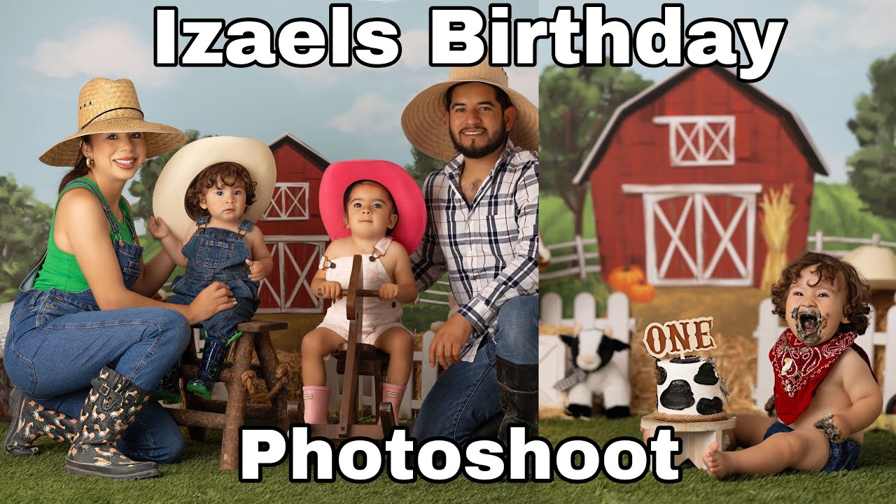 IZAELS BIRTHDAY PHOTOSHOOT 🎥🎉🥹|