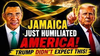 Trump is FURIOUS! How Jamaica Just Outsmarted The white House in Seconds