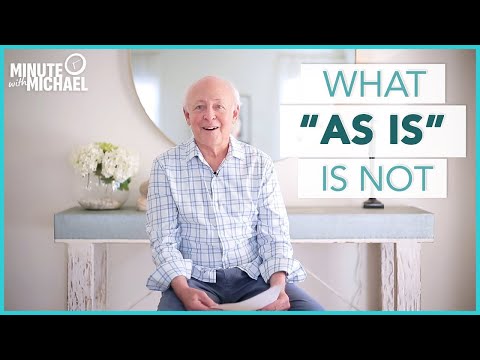 What Selling Your Home "As Is" Really Means | Minute with Michael