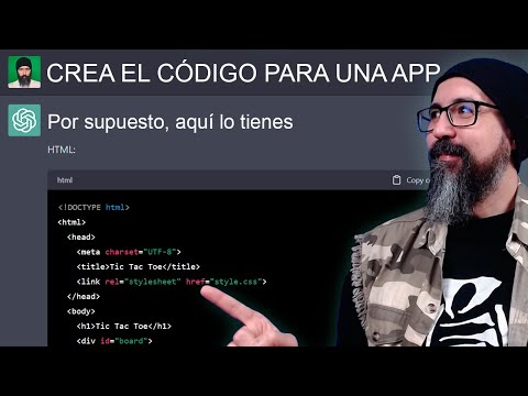 Como programar en ChatGPT [ FÁCIL y RÁPIDO ] Apps con INTELIGENCIA ARTIFICIAL en CSS, HTML Y JS