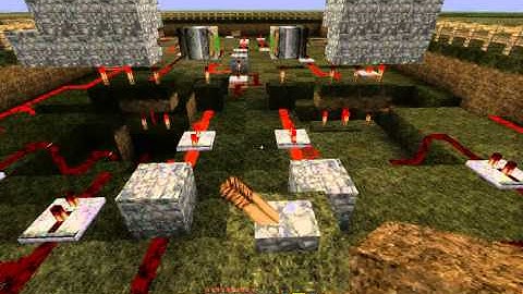 Advanced Multi-Piston Array Minecraft