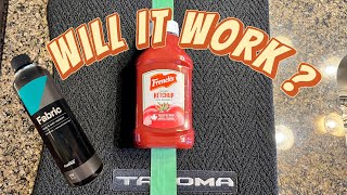Carpro Fabric Review with Ketchup Test screenshot 1