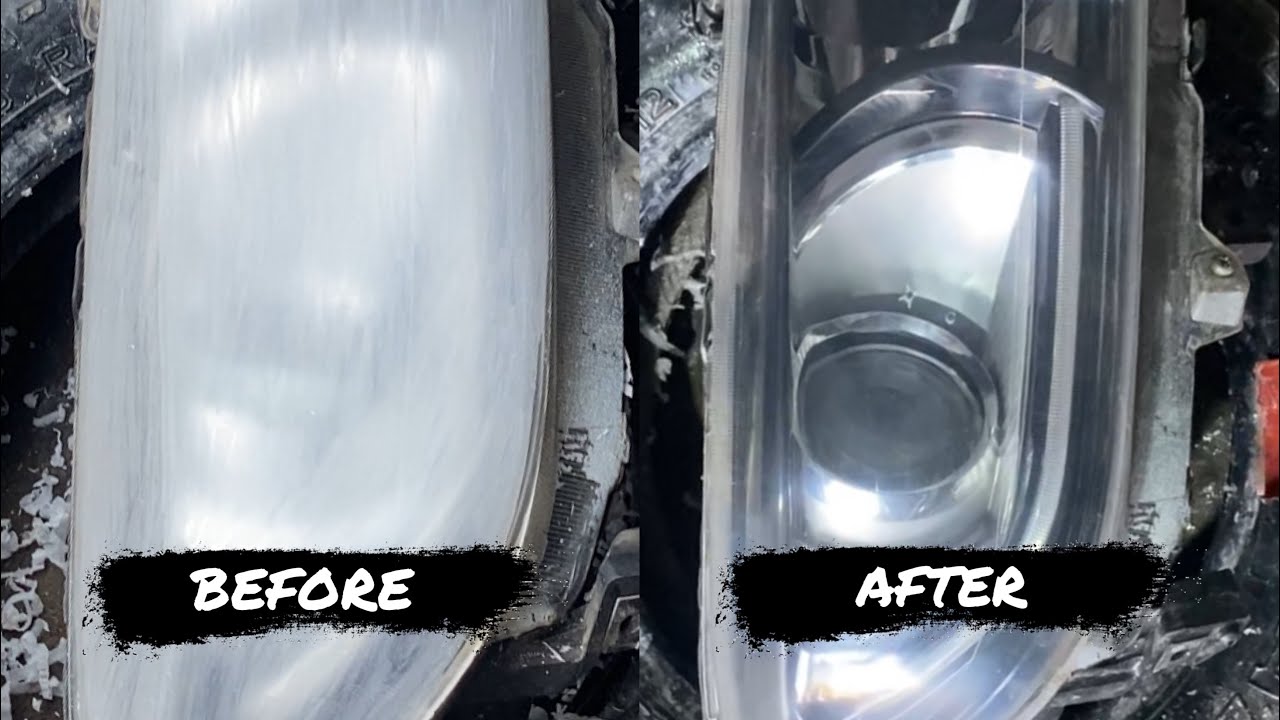 Foggy headlights restoration|| Headlights Cleaning & Repairing