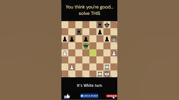Comment Solution #chess #checkmate #chessgame #chesspuzzle #puzzle #puzzlesolving #puzzles #viral