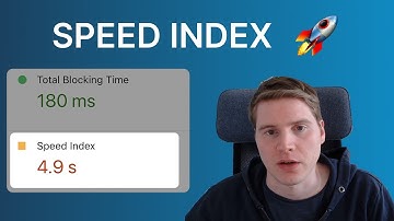 How to fix Speed Index on PageSpeed Insights