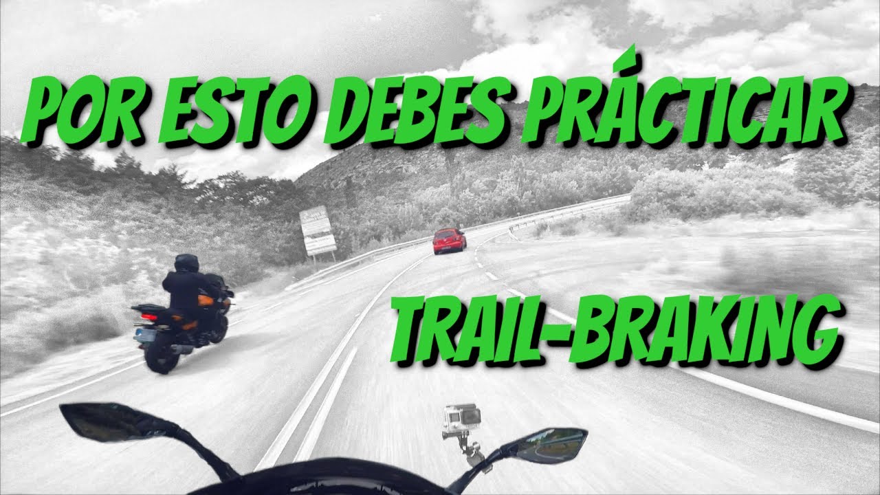 Asi te puede salvar el trailbraking de un accidente en moto