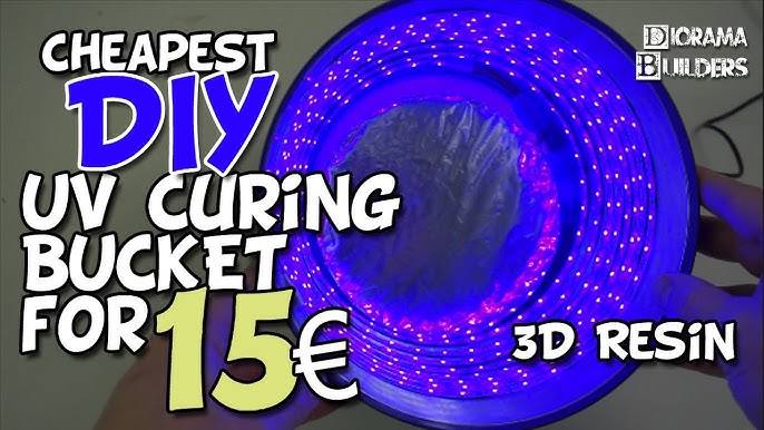Quick and Easy DIY UV LED Resin Curing Box for DLP and SLA