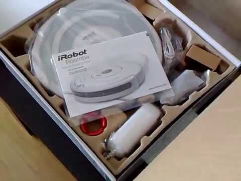 UNBOXING iRobot Roomba 520