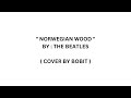 Norwegian Wood ( with lyrics ) - The Beatles ( Cover by Bobit ).wmv