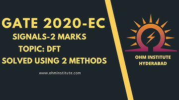 GATE 2020 EC PAPER SIGNALS QUESTION WITH VIDEO SOLUTION