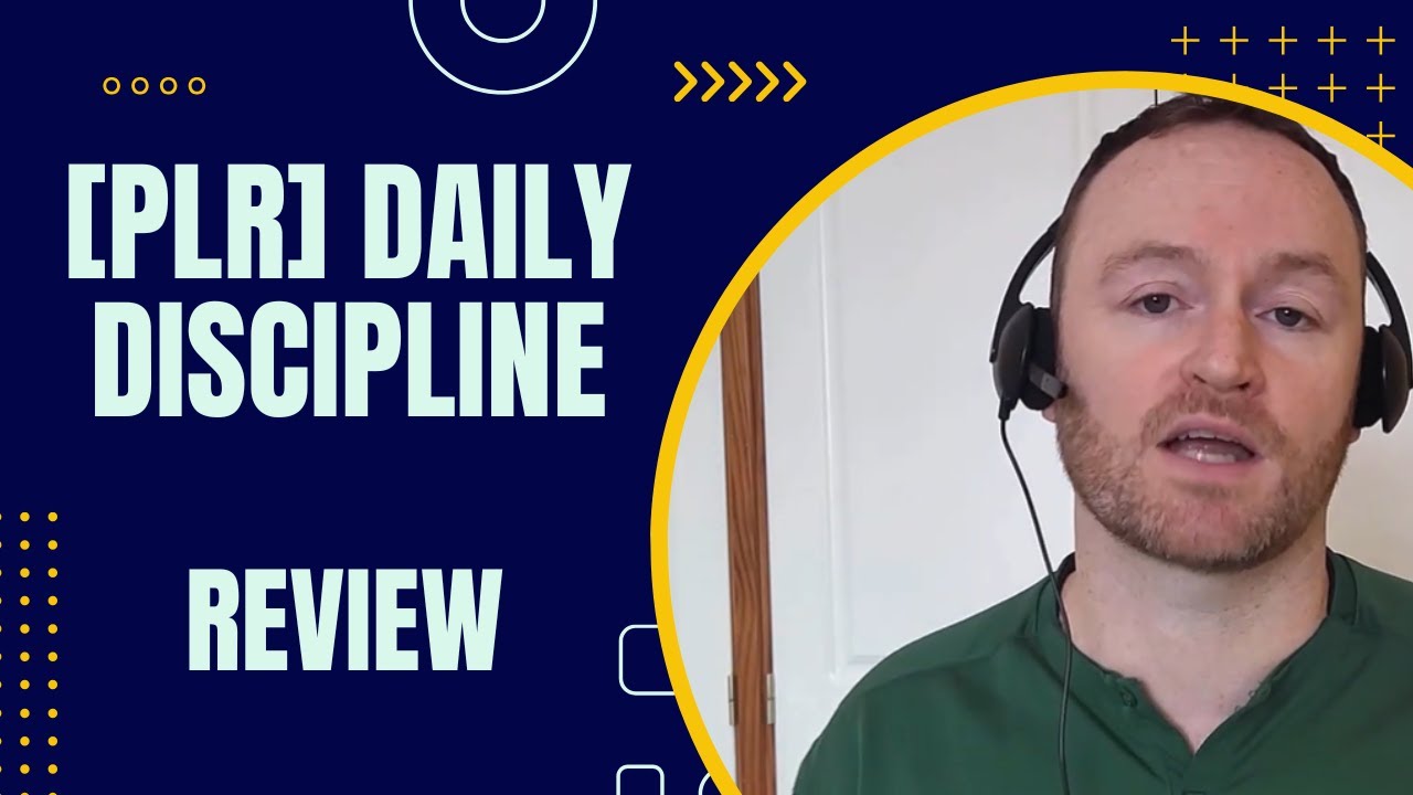 PLR Daily Discipline Review + 4 Bonuses To Make It Work FASTER! - YouTube