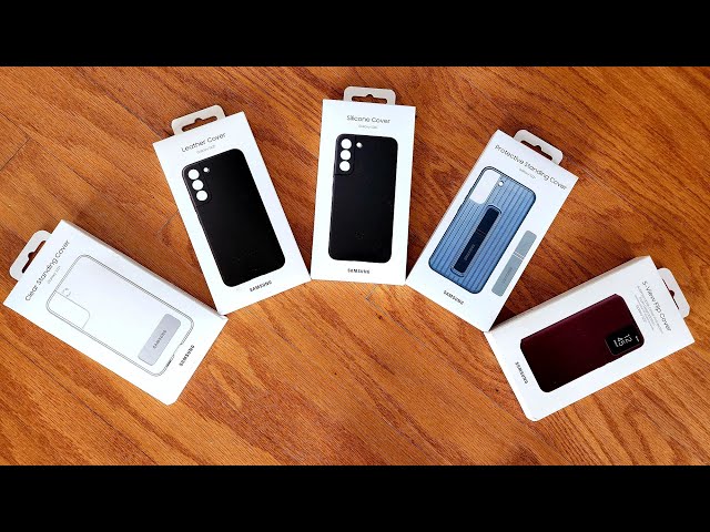 Official Samsung Galaxy S22+ Cases - Unboxing and Hands-On!