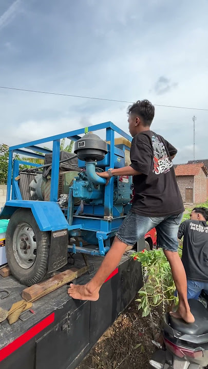Sound horeg naik truk pakai disel engkol