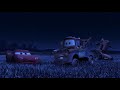  mate y rayo se divierten pitando a los tractores  pixar cars  disney junior espaa