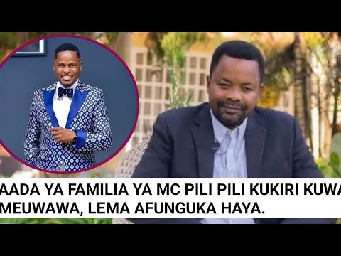 GODBLESS LEMA AFUNGUKA HAYA BAADA YA TAARIFA ZA MC PILI PILI KUUWAWA KUTHIBITISHWA