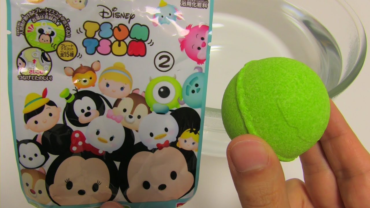 ASMR Prize Bath Bomb #227 Tsum Tsum - YouTube