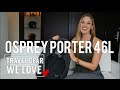 Osprey Porter 46L Backpack Review - Best Backpack for RTW Travel