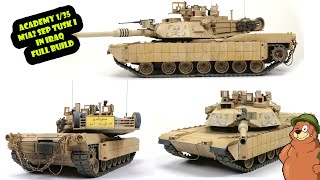Academy M1A2 TUSK I in Iraq - FULL BUILD