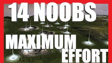 6 VS 14 PROS V JOES MATCH - Beyond All Reason Deathmatch