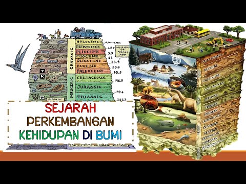 SEJARAH PERKEMBANGAN KEHIDUPAN BUMI - SKALA WAKTU GEOLOGI - GEOLOGY TIME SCALE #geologi