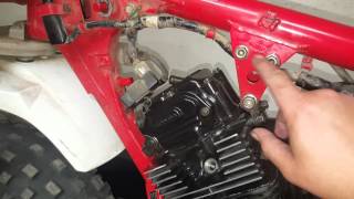 86 ATC 200x motor install