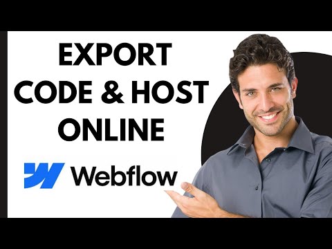 How To Export Webflow Code & Host It Online (2024) | Complete Tutorial
