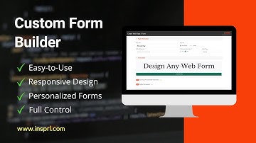 Custom Form Builder | Create Free Online Forms | SPRL Forms