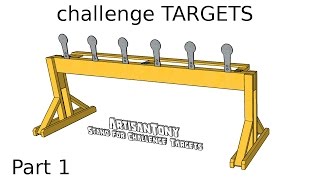 Challenge Targets Diy Auto-reset Popper Plates - Part 1 - Building The Stand