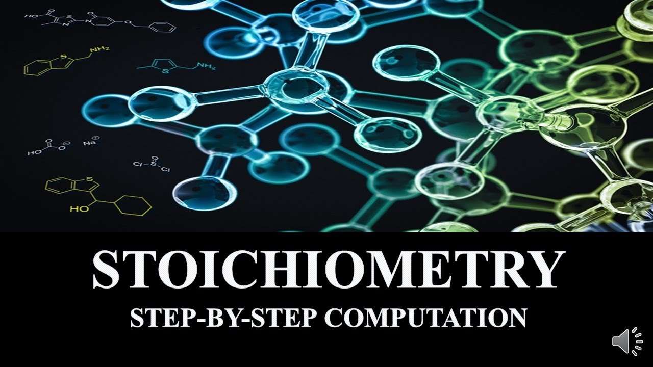 Stoichiometry step by step computation youtube