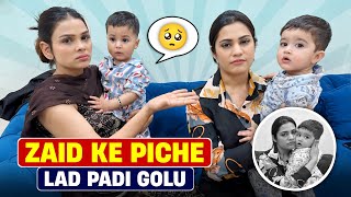 ZAID KE PICHHE LAD PADI GOLU | CHIKU MALIK VLOGS